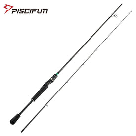 Piscifun Serpent Two Piece Spinning Rod IM7 Toray Carbon Fiber Fuji Guides Tournament Level Performance 2M 2.2M M ML Fishing Rod