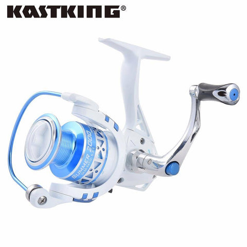 Image of KastKing SUMMER Spinning Fishing Reel | 5.2:1 or 4.5:1 Gear Ratio  9+1 BB | Max Darg 9kg  Ultralight Strong Body Fresh/Saltwater Fishing