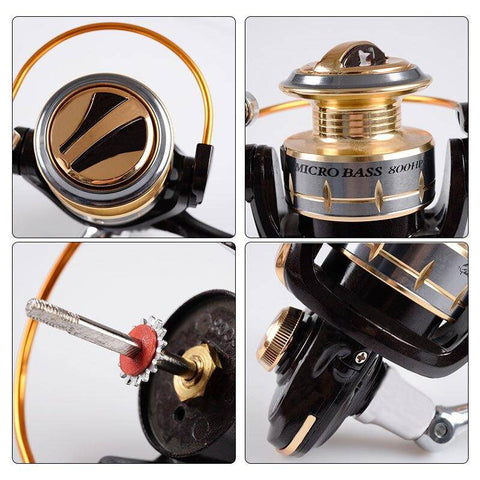 Image of ANYFISH MICRO BASS 500/ fishing reel spinning fishing reel ultra-light high-strength 5.0:1Gear Ratio 10 BB mini spinning reel