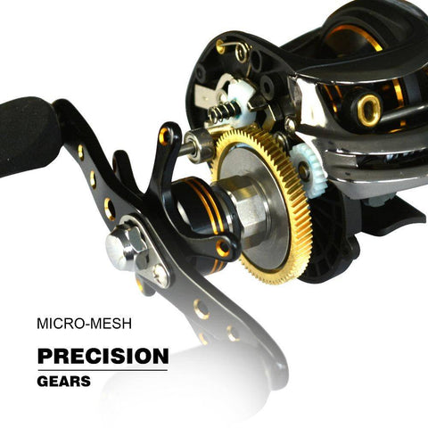 Image of Fishidrops baitcasting fishing reel ocean baitcast 5.5KG Max drag fishing baitcaster reel