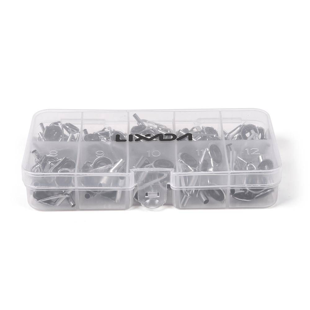 Lixada Fishing Rod Guide Tip | 80Pcs/set
