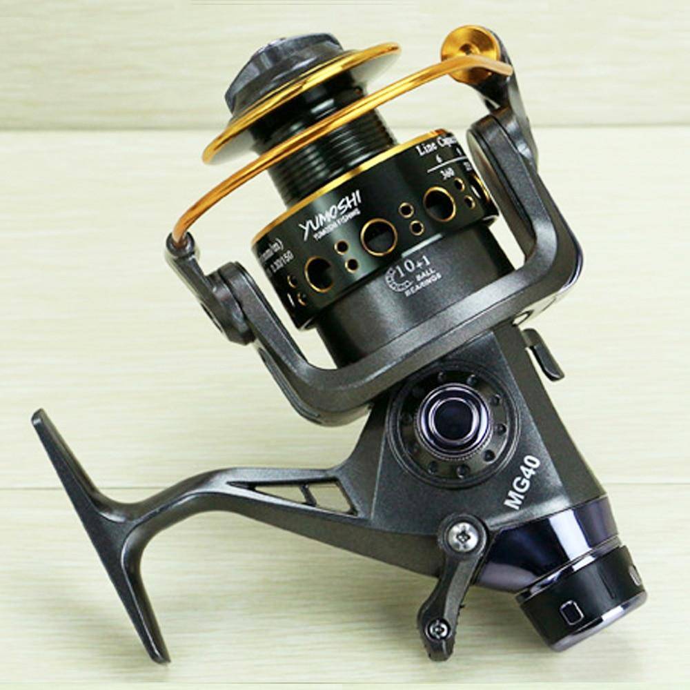 YUMOSHI MG Spinning Fishing Reel | 5.2:1 or 5.0:1 Gear Ratio  11 BB | Double Brake