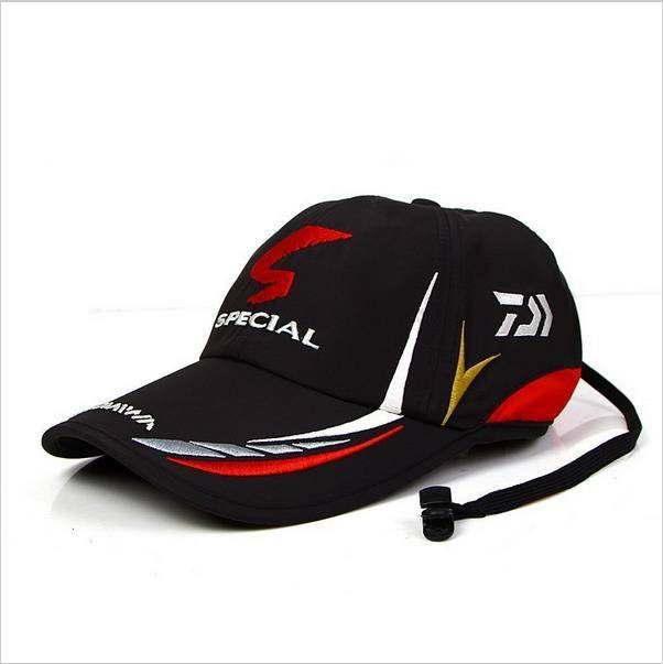 Black Daiwa Fishing Hat
