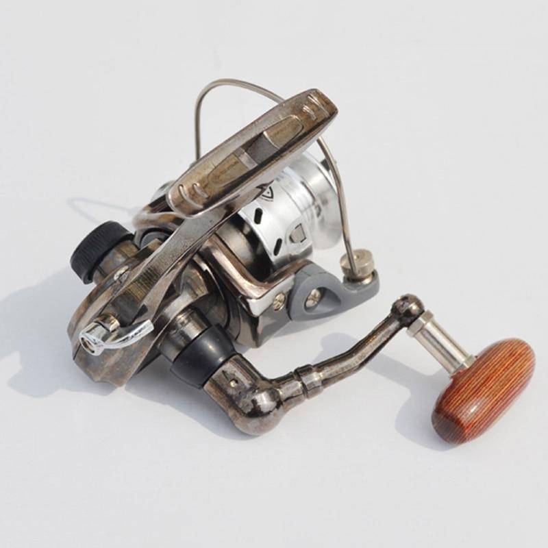 SHUANGYU RAMPART MN100 Full Metal Body Spinning Fishing Reel Ice Reel Raft Lure Wheel Mini Small Reel For Fishing Tool