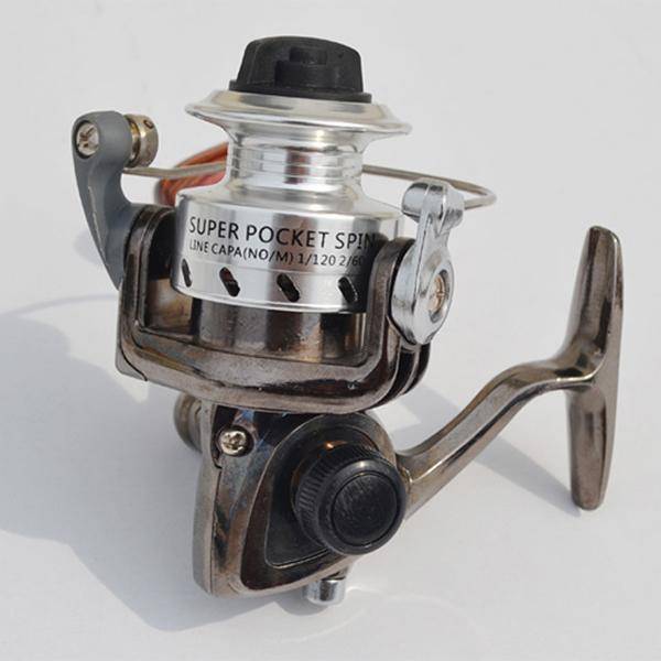 SHUANGYU RAMPART MN100 Full Metal Body Spinning Fishing Reel Ice Reel Raft Lure Wheel Mini Small Reel For Fishing Tool