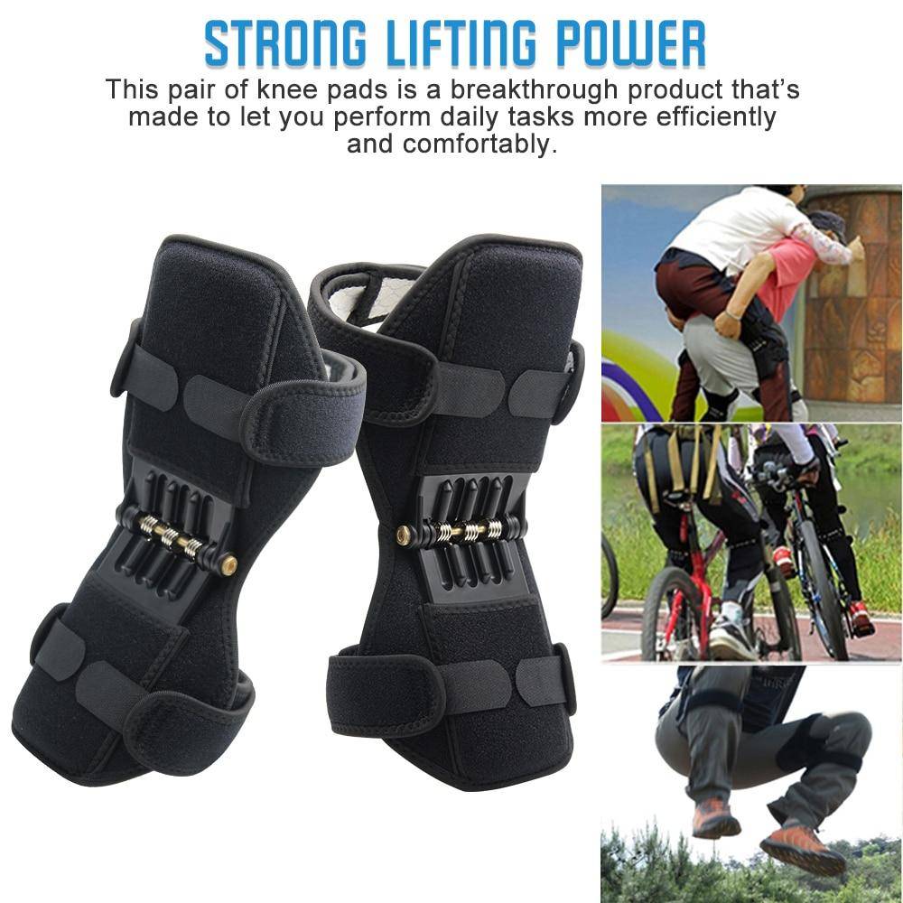 Professional Knee Pads  with Joint Pain Relief Knee Support Protector | Powerful Rebound Spring Force For Fishing